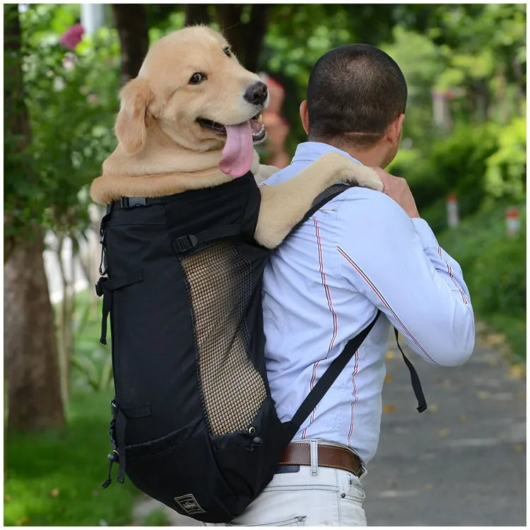 Breathable Pet Dog Carrier Backpack for Hiking & Travel