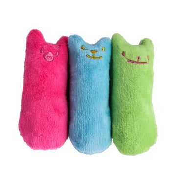Catnip Plush Chew Toy for Cats – Teeth Grinding Interactive Toy