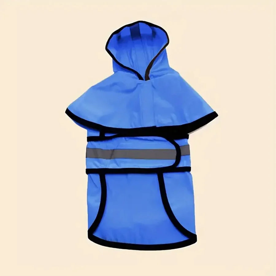 Adjustable Waterproof Dog Raincoat