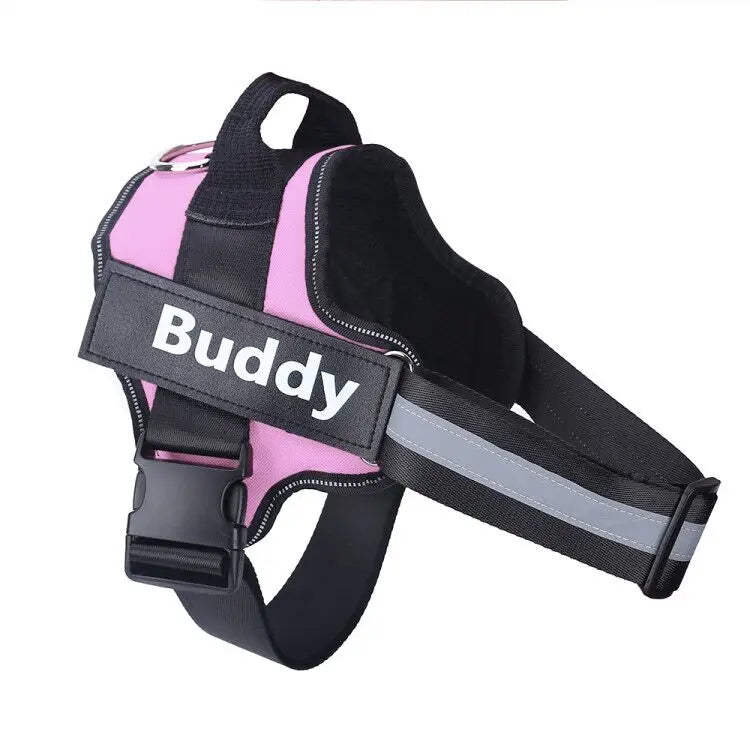Personalized No-Pull Reflective Dog Harness Vest