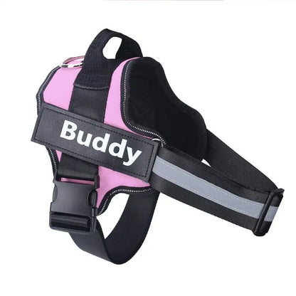 Personalized No-Pull Reflective Dog Harness Vest