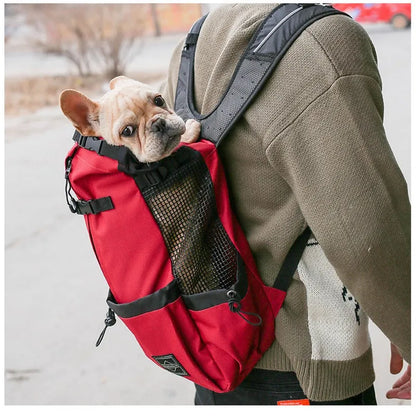 Breathable Pet Dog Carrier Backpack for Hiking & Travel