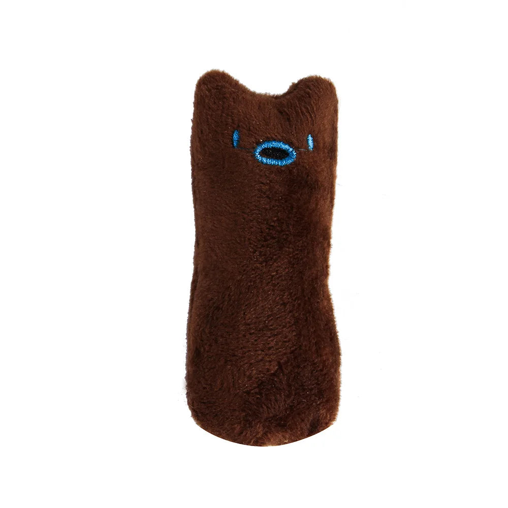 Catnip Plush Chew Toy for Cats – Teeth Grinding Interactive Toy