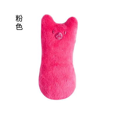 Catnip Plush Chew Toy for Cats – Teeth Grinding Interactive Toy