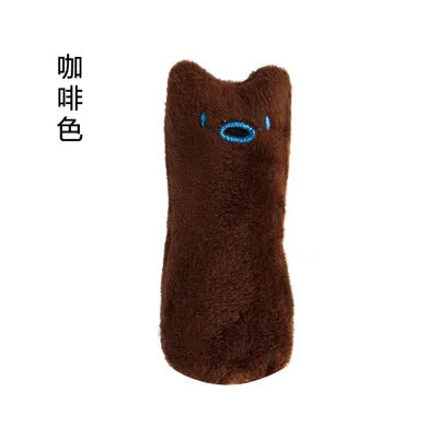 Catnip Plush Chew Toy for Cats – Teeth Grinding Interactive Toy