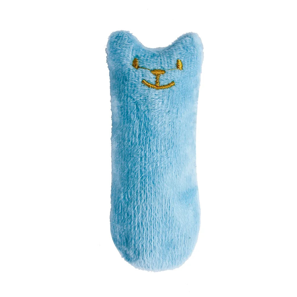 Catnip Plush Chew Toy for Cats – Teeth Grinding Interactive Toy