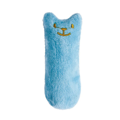Catnip Plush Chew Toy for Cats – Teeth Grinding Interactive Toy