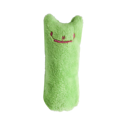 Catnip Plush Chew Toy for Cats – Teeth Grinding Interactive Toy
