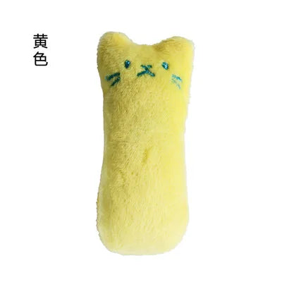 Catnip Plush Chew Toy for Cats – Teeth Grinding Interactive Toy