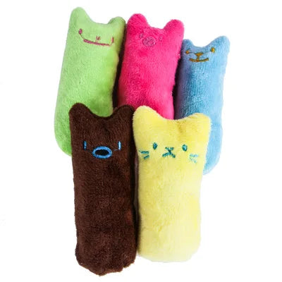 Catnip Plush Chew Toy for Cats – Teeth Grinding Interactive Toy