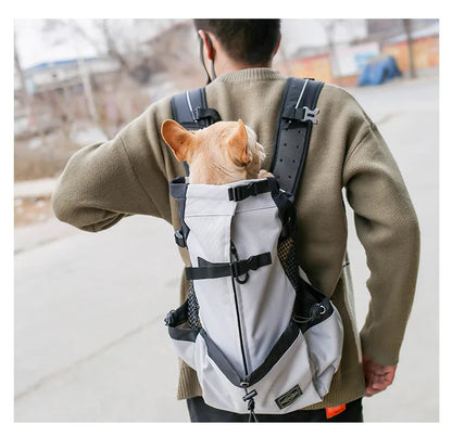 Breathable Pet Dog Carrier Backpack for Hiking & Travel