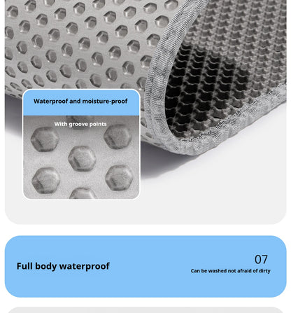 Waterproof Double-Layer Cat Litter Mat (90×60cm)