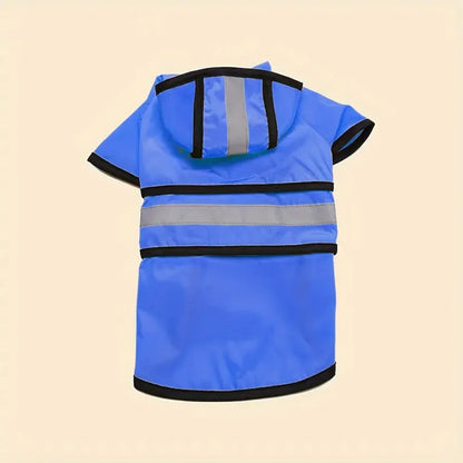 Adjustable Waterproof Dog Raincoat