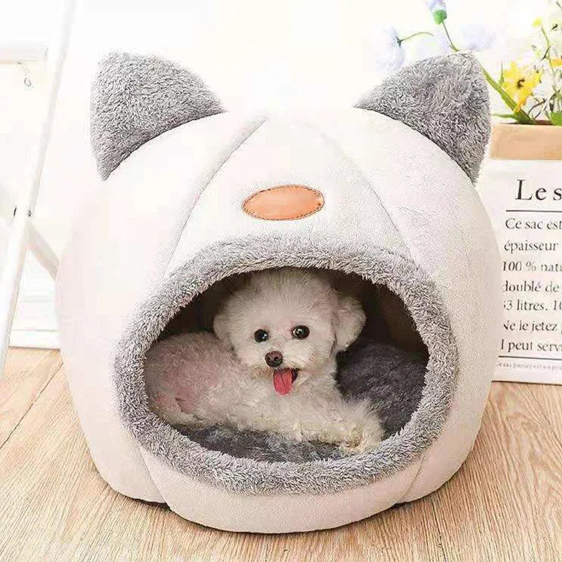 Winter Deep Sleep Cat Cave Bed
