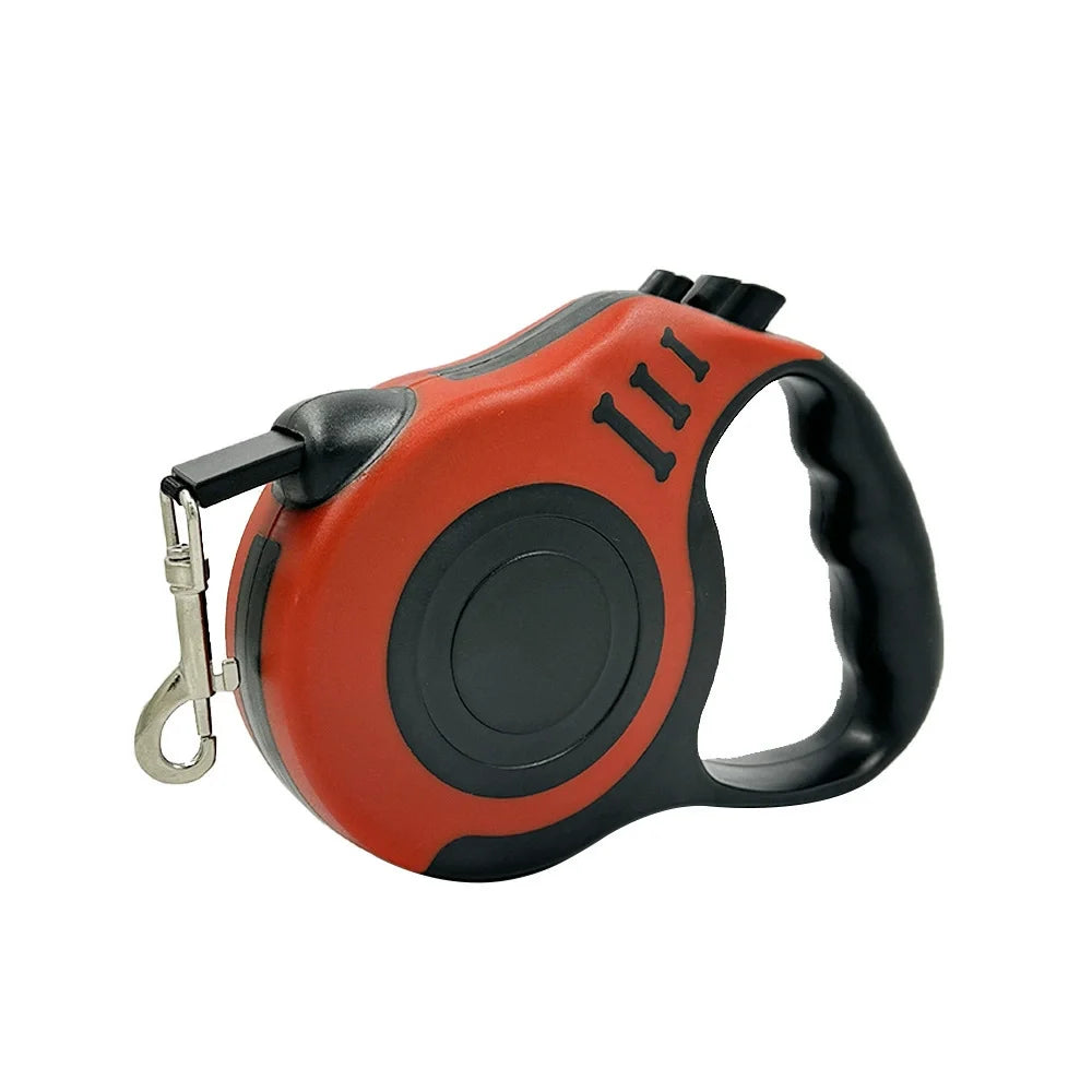 Retractable Nylon Dog Leash for Small & Medium Dogs