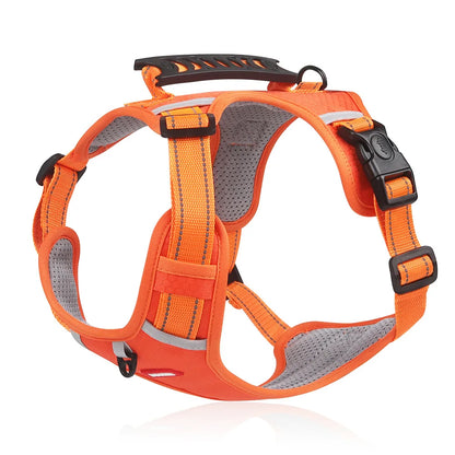 Adjustable Reflective Dog Harness for Medium & Large Dogs