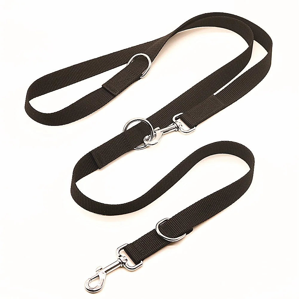 2.5M Adjustable Dog Training Leash – Double-Ended Control Lead