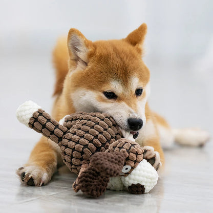 Durable Plush Donkey Dog Toy