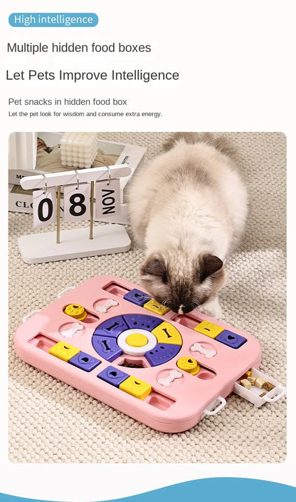 Interactive Dog Puzzle Training Toy