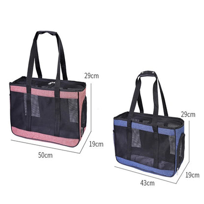 Soft-Sided Pet Carrier Bag for Small Dogs & Cats