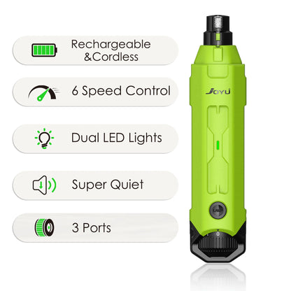 Rechargeable 6-Speed Dog Nail Grinder