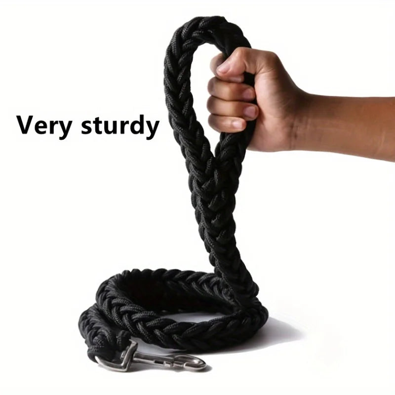 Braided Dog Training Leash for Large Dogs