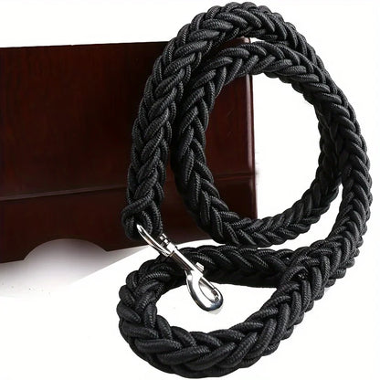 Braided Dog Training Leash for Large Dogs