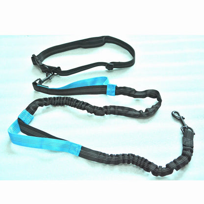 Reflective Elastic Running Dog Leash