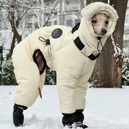 Thickened Winter Dog Down Jacket for Large Dogs