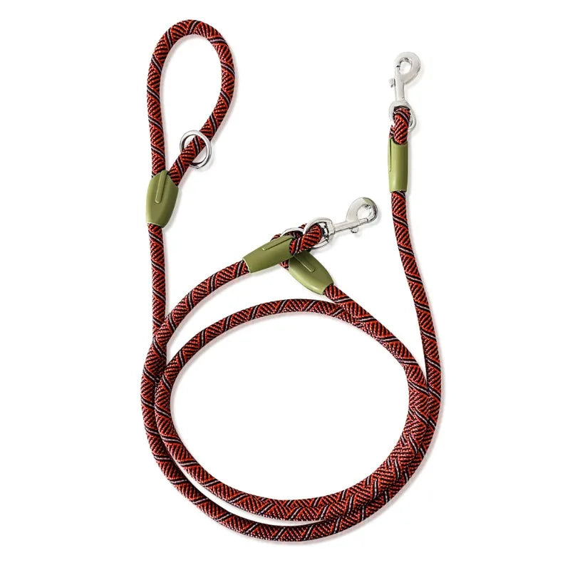 Reflective Nylon Dog Leash (S/M/L)