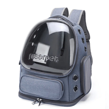 Transparent Pet Carrier Backpack for Cats & Small Dogs