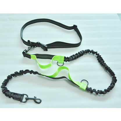 Reflective Elastic Running Dog Leash