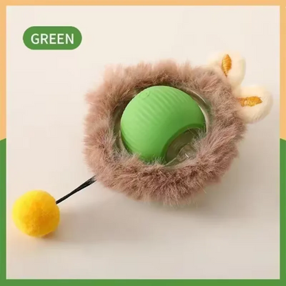 Automatic Interactive Cat Teaser Toy Set