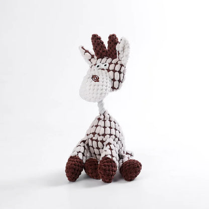 Durable Plush Donkey Dog Toy