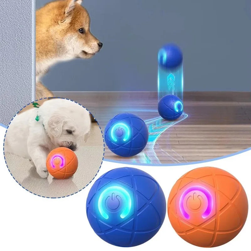 Rechargeable Automatic Rolling Dog Toy Ball