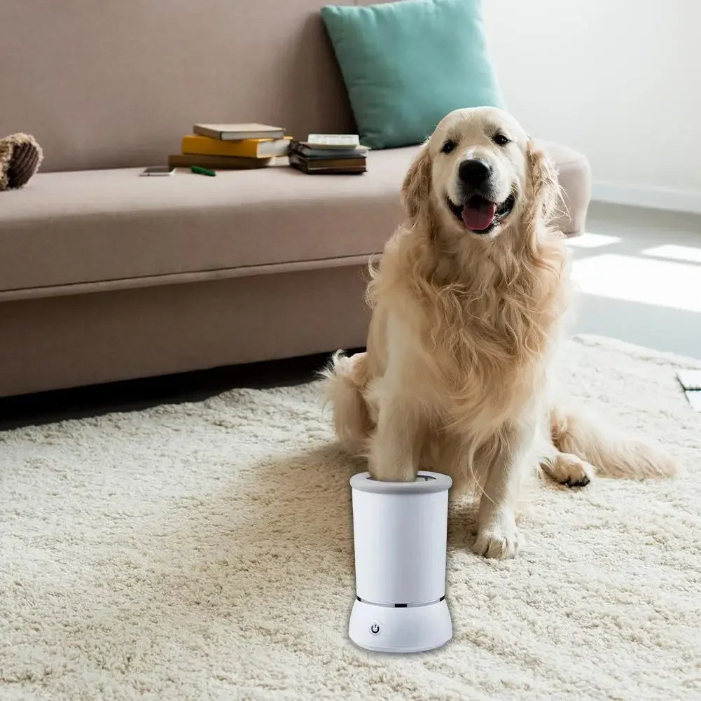 Automatic Dog Paw Cleaner & Massager