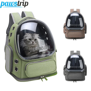 Transparent Pet Carrier Backpack for Cats & Small Dogs