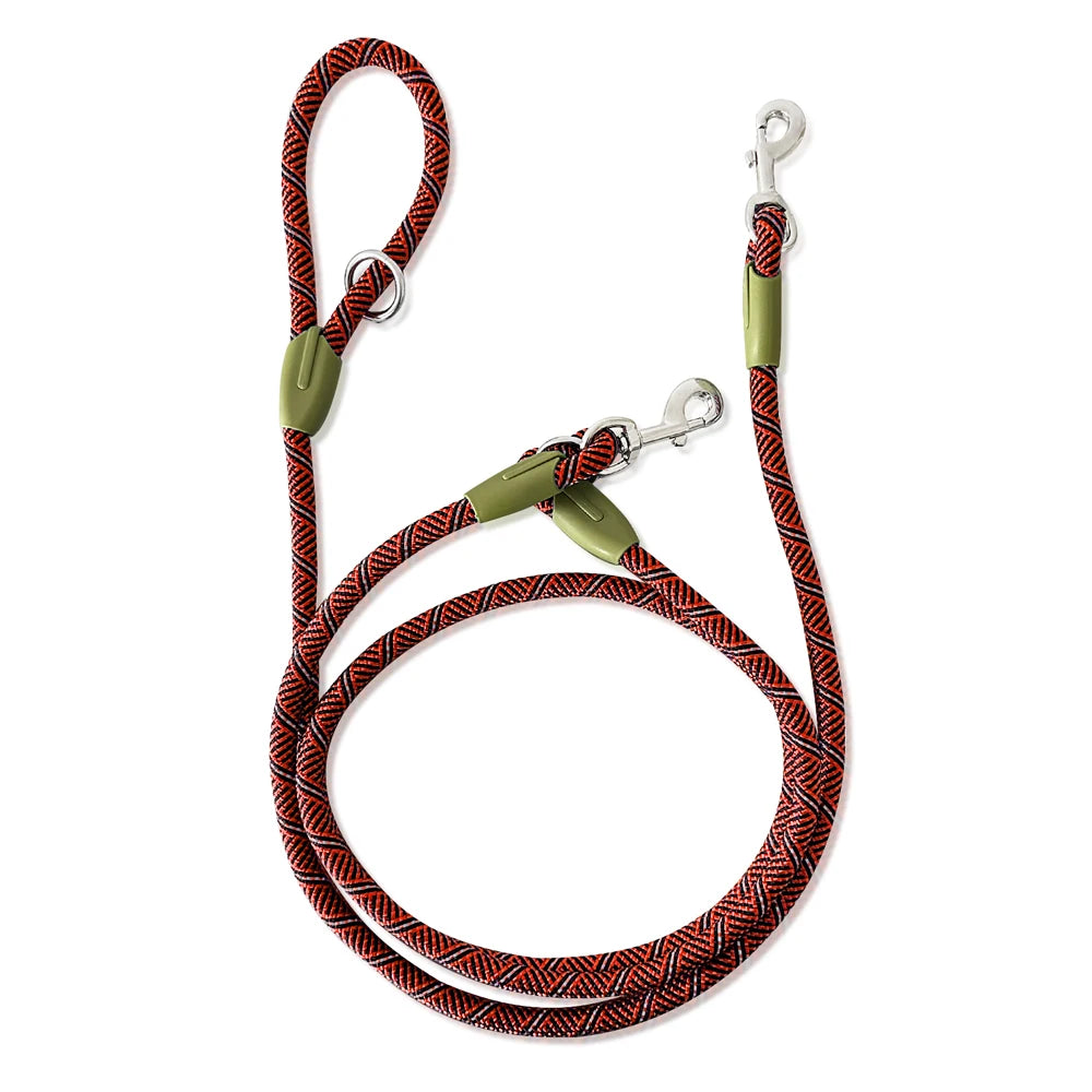Reflective Nylon Dog Leash (S/M/L)