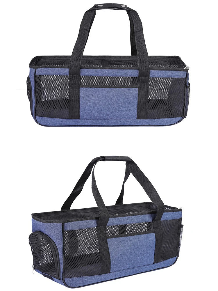 Soft-Sided Pet Carrier Bag for Small Dogs & Cats