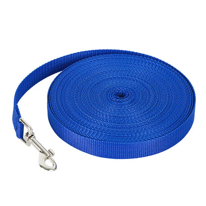 Long Nylon Dog Training Leash (1.2M–30M)