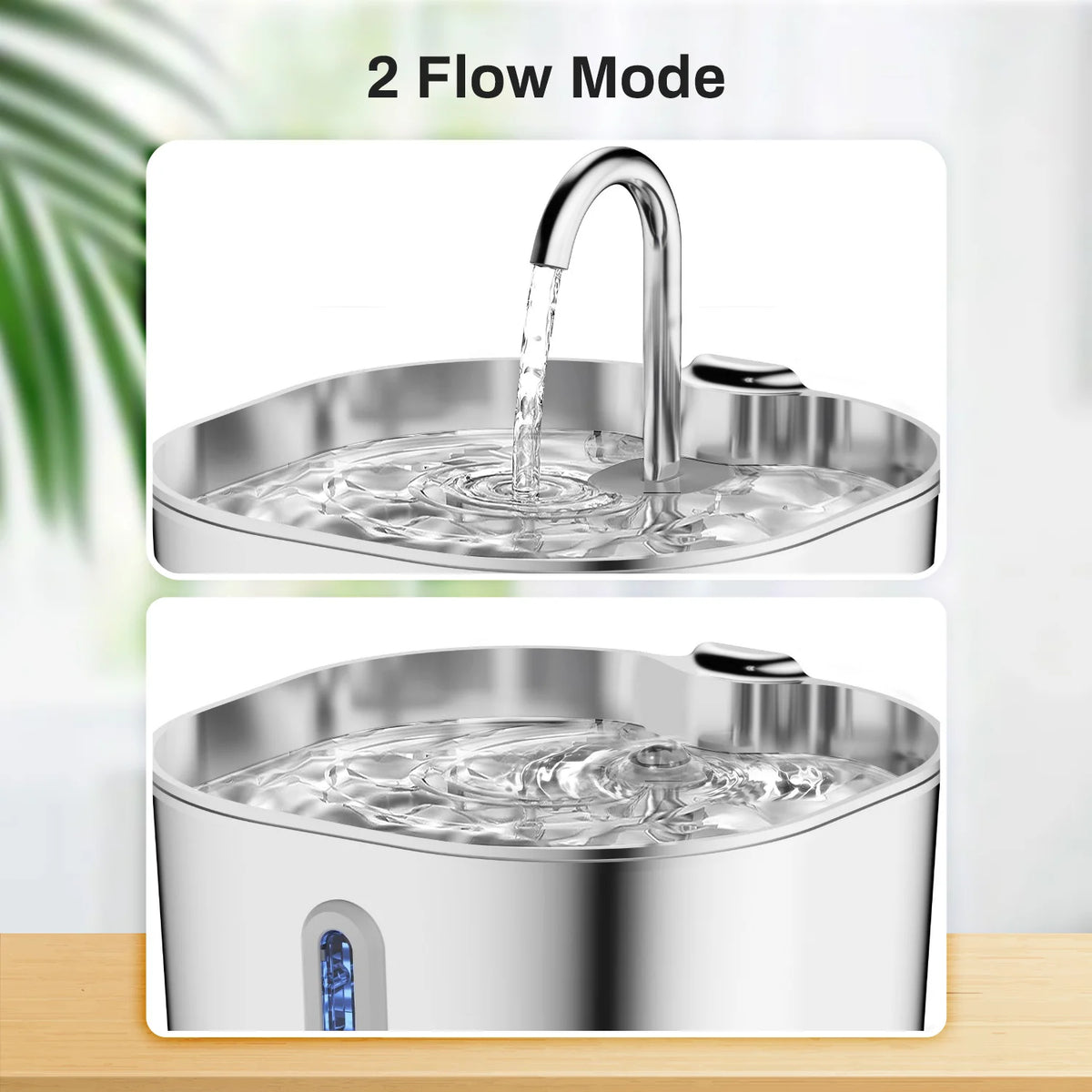 Automatic Stainless Steel Pet Water Fountain (2.2L)