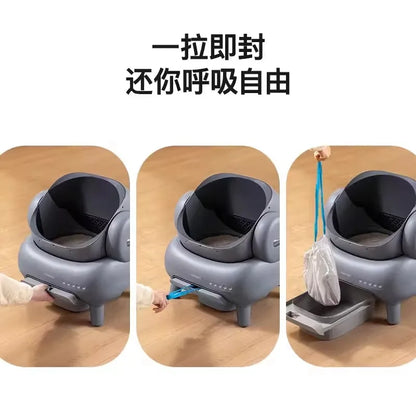 Drawstring Garbage Bags for Smart Cat Litter Boxes