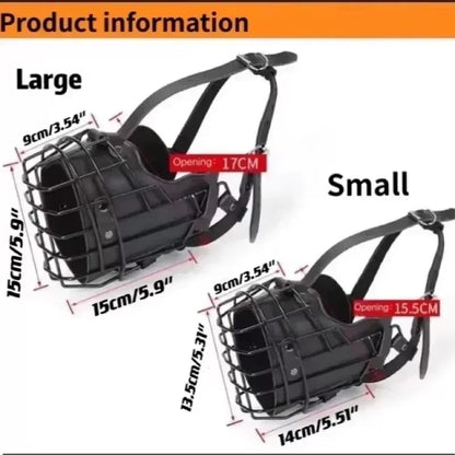 Tactical Anti-Biting Dog Muzzle for Large Dogs