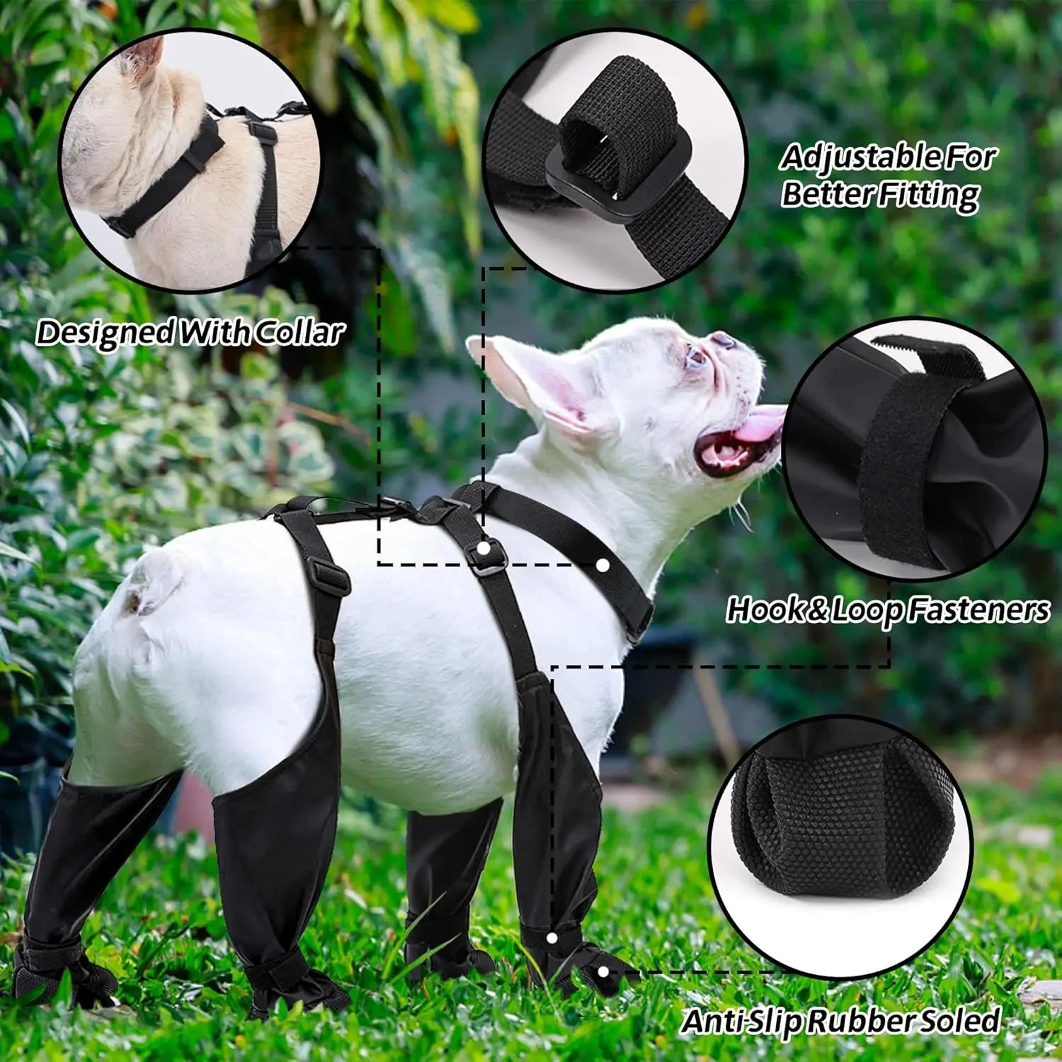 Anti-Slip Dog Rain Booties Paw Protectors