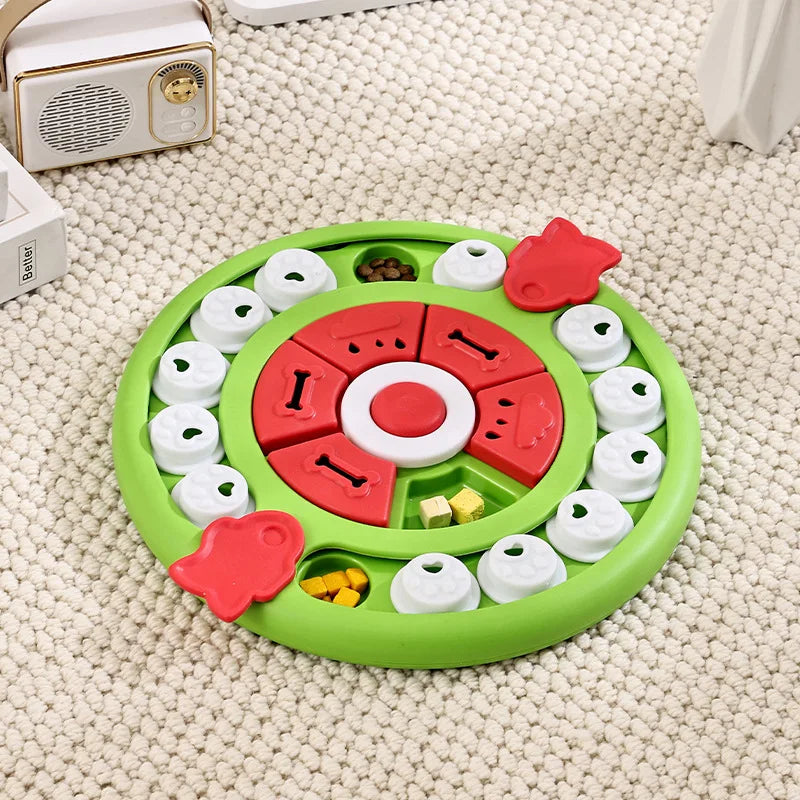 Interactive Dog Puzzle Training Toy