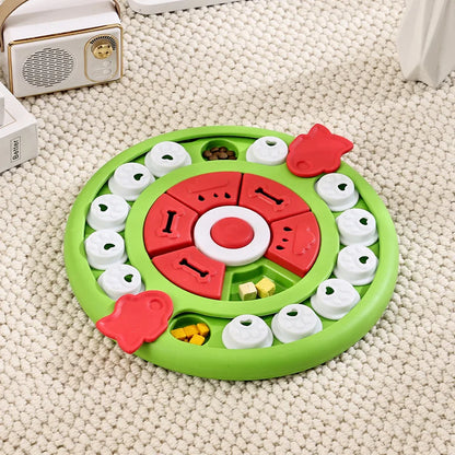 Interactive Dog Puzzle Training Toy