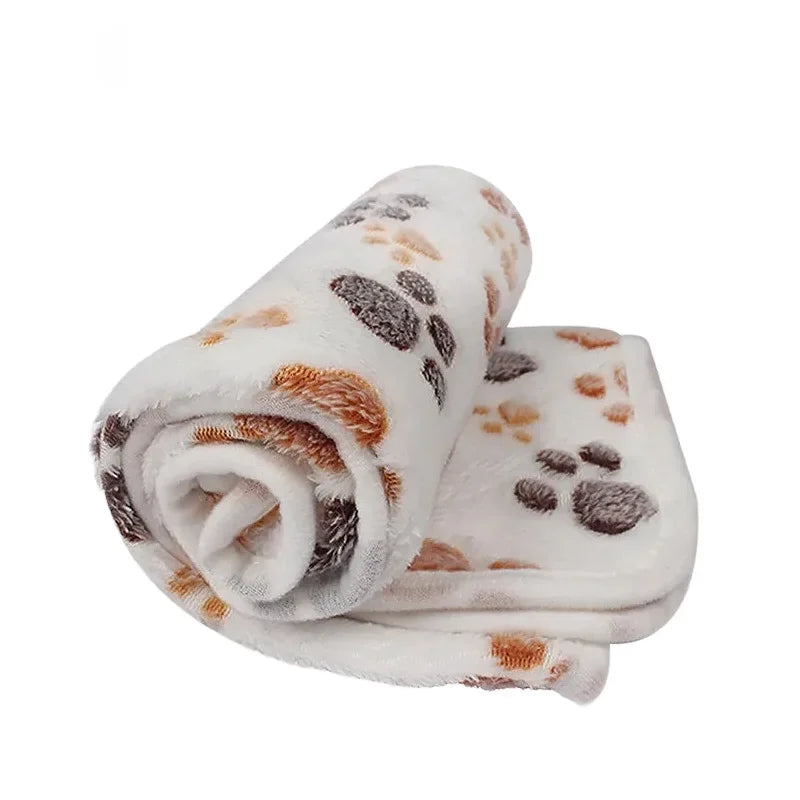 Soft Fluffy Cartoon Pet Blanket