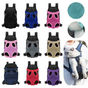 Breathable Pet Carrier Backpack for Small Dogs & Cats