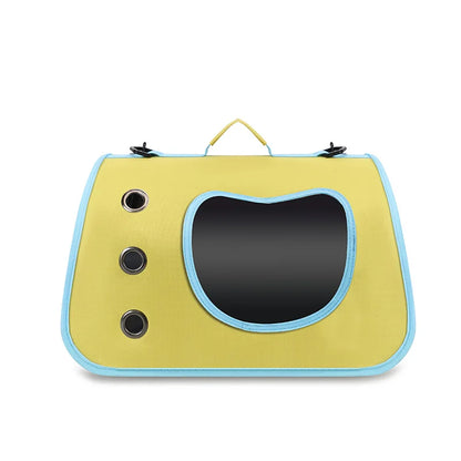 Foldable Pet Carrier Bag for Cats & Small Dogs