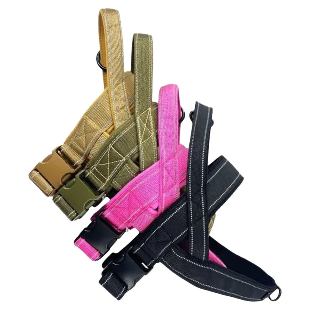 Tactical Anti-Pull Dog Harness for Large Dogs